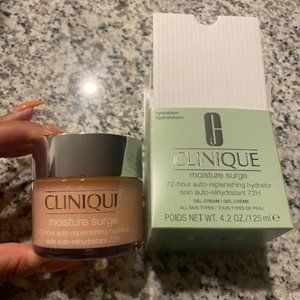 NIB Clinique Moisture Surge 72-Hour Auto-Replenishing Hydrator Jumbo Size 4.2 oz